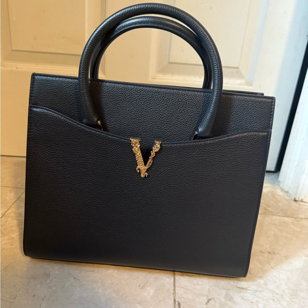 Brand New ! Versace virtus front pocket bag